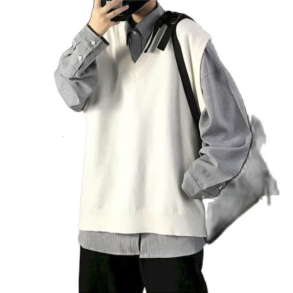 men's sweaters fashion solid vest with loose v mesh cleavage spring warm college style casual wear 2xl j0qk, White;black
men's sweaters fashion solid vest with loose v mesh cleavage spring warm college style casual wear 2xl j0qk, White;black