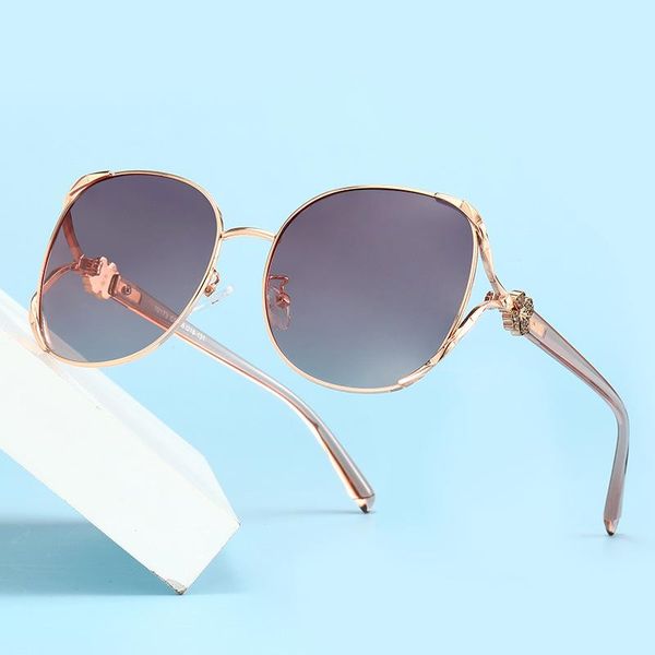 women's polarized sunglasses fashion trend retro personality frame link, chain, Black
women's polarized sunglasses fashion trend retro personality frame link, chain, Black