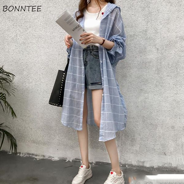 women's jackets women summer plaid simple elegant chic sweet retro all-match fit single breasted fashion sun-proof daily oversize bf, Black;brown
women's jackets women summer plaid simple elegant chic sweet retro all-match fit single breasted fashion sun-proof daily oversize bf, Black;brown