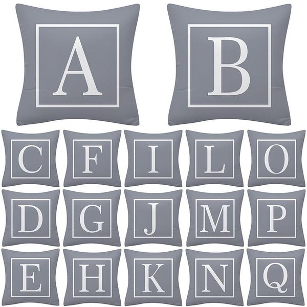 cushion/decorative pillow 1pcs gray letter alphabet decorative cushion cover polyester throw pillowcase 45*45cm sofa home car pillowcover 41
cushion/decorative pillow 1pcs gray letter alphabet decorative cushion cover polyester throw pillowcase 45*45cm sofa home car pillowcover 41