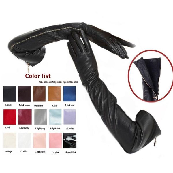 five fingers gloves custom made 30cm to 80cm long sheep leather side real open zipper multi colors, Blue;gray
five fingers gloves custom made 30cm to 80cm long sheep leather side real open zipper multi colors, Blue;gray