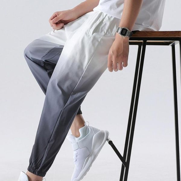 men's pants men casual trousers sports sweatpants gradient color drawstring summer mid rise pockets jogging, Black
men's pants men casual trousers sports sweatpants gradient color drawstring summer mid rise pockets jogging, Black