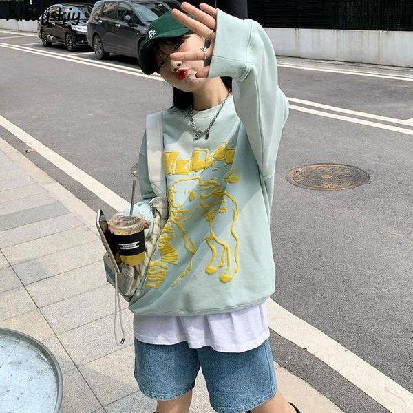women's t-shirt green long sleeve t-shirts women leisure tees all-match harajuku chic womens clothing korean fashion loose streetwear s, White
women's t-shirt green long sleeve t-shirts women leisure tees all-match harajuku chic womens clothing korean fashion loose streetwear s, White