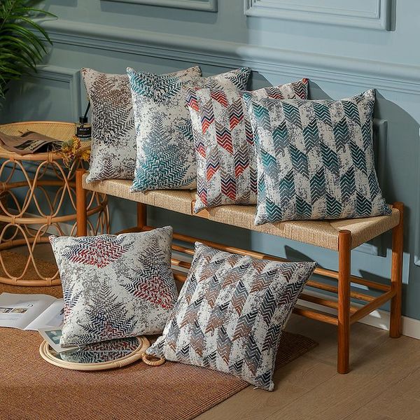 cushion/decorative pillow nordic luxury pillowcase geometric plant yarn-dyed sofa car cushion nap home decor lumbar cover
cushion/decorative pillow nordic luxury pillowcase geometric plant yarn-dyed sofa car cushion nap home decor lumbar cover
