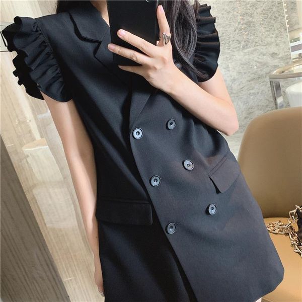 casual dresses ladies office notched collar sleeveless butterfly sleeve diamonds button high waist sashes slim fit female suit dress, Black;gray
casual dresses ladies office notched collar sleeveless butterfly sleeve diamonds button high waist sashes slim fit female suit dress, Black;gray