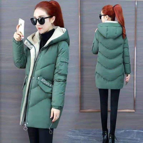woman jacket parkas coat cotton-padded cotton dress winter loose down large size veste femme women's &, Black
woman jacket parkas coat cotton-padded cotton dress winter loose down large size veste femme women's &, Black