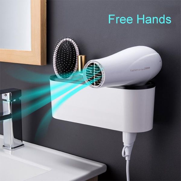 bathroom shelves multifunction wall mounted storage rack hair dryer holder organizer punch hanging shelf home fixture
bathroom shelves multifunction wall mounted storage rack hair dryer holder organizer punch hanging shelf home fixture