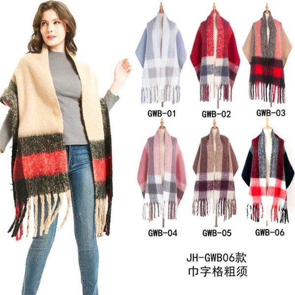 scarves pashmina for winter scarf women bandana warm shawls and wraps, Blue;gray 
scarves pashmina for winter scarf women bandana warm shawls and wraps, Blue;gray