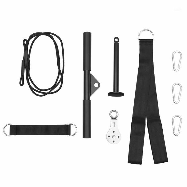 yoga outfit 1 set of triceps extension pulley system steel carabiner useful workout rod
yoga outfit 1 set of triceps extension pulley system steel carabiner useful workout rod