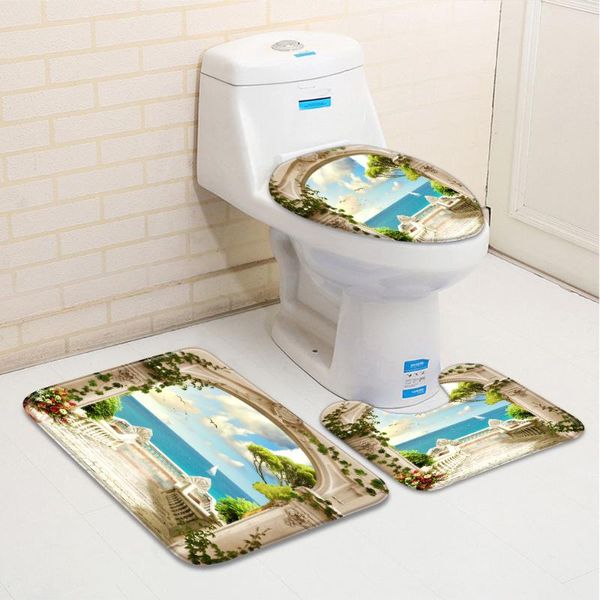 3pcs/set natural scenery bathroom mat eur building street spring floral plant leaf bathtub toilet carpet non-slip rugs bath mats
3pcs/set natural scenery bathroom mat eur building street spring floral plant leaf bathtub toilet carpet non-slip rugs bath mats