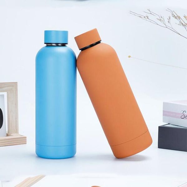 water bottles 500ml matte bottle double wall stainless steel insulated kettle small mouth vacuum outdoor sports 5 colors
water bottles 500ml matte bottle double wall stainless steel insulated kettle small mouth vacuum outdoor sports 5 colors