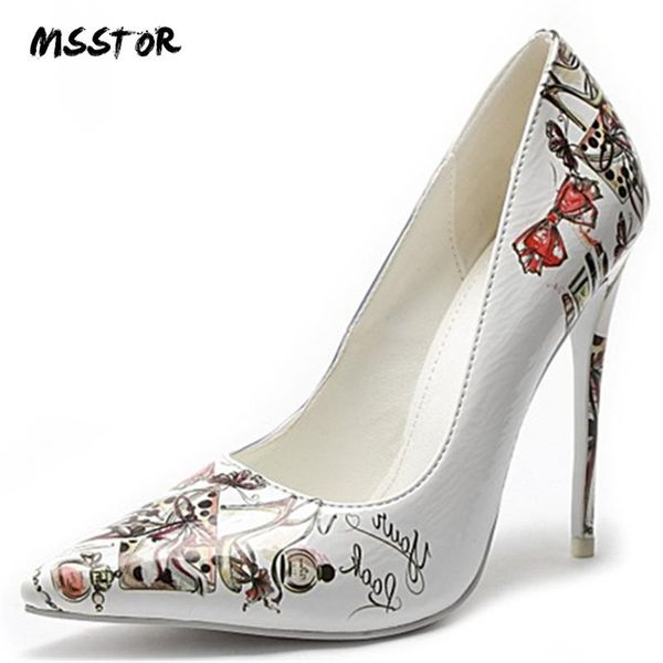dress shoes msstor print pointed toe super high heels plus size shallow spring autumn ladies pumps stiletto rubber women party, Black
dress shoes msstor print pointed toe super high heels plus size shallow spring autumn ladies pumps stiletto rubber women party, Black