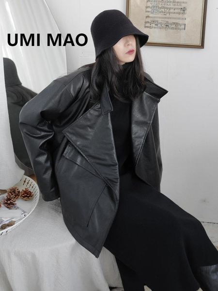 women's leather & faux umi mao winter sense dark black korean version of yamamoto deconstructed quilted jacket female autumn thick coat
women's leather & faux umi mao winter sense dark black korean version of yamamoto deconstructed quilted jacket female autumn thick coat