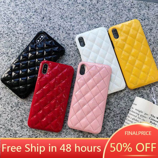 luxury cases for iphone 12 mini 11 pro max x xs max xr 7 8 plus case apple 12promax cover lattice patent leather phone funda coque
luxury cases for iphone 12 mini 11 pro max x xs max xr 7 8 plus case apple 12promax cover lattice patent leather phone funda coque