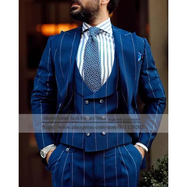 dark blue striped pants men suits formal jacket business party prom wedding blazer tuxedos 3 piece wide peaked lapel coat men's & blaze, White;black
dark blue striped pants men suits formal jacket business party prom wedding blazer tuxedos 3 piece wide peaked lapel coat men's & blaze, White;black