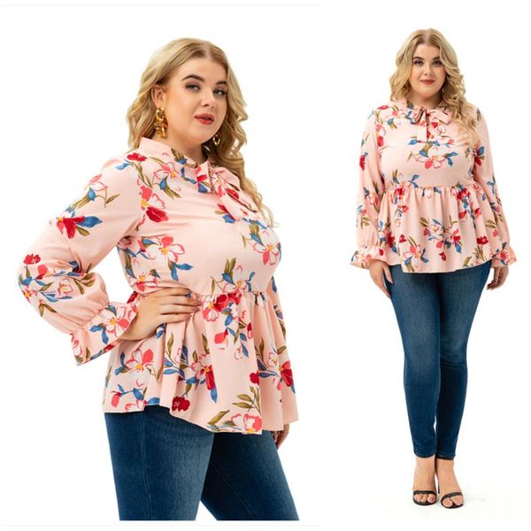 plus size t-shirt 2021 autumn european and american style full sleeve printed chiffon shirt for women, Black
plus size t-shirt 2021 autumn european and american style full sleeve printed chiffon shirt for women, Black
