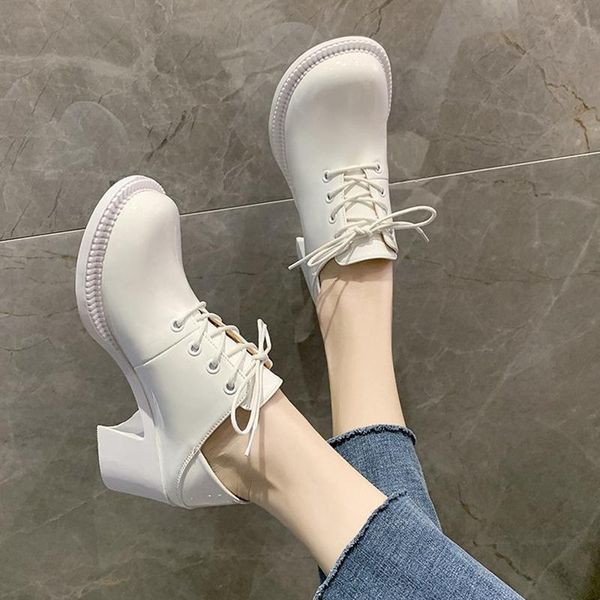 dress shoes lucyever fashion lace up square heels pumps women 2021 pu leather office ladies autumn round toe woman, Black
dress shoes lucyever fashion lace up square heels pumps women 2021 pu leather office ladies autumn round toe woman, Black