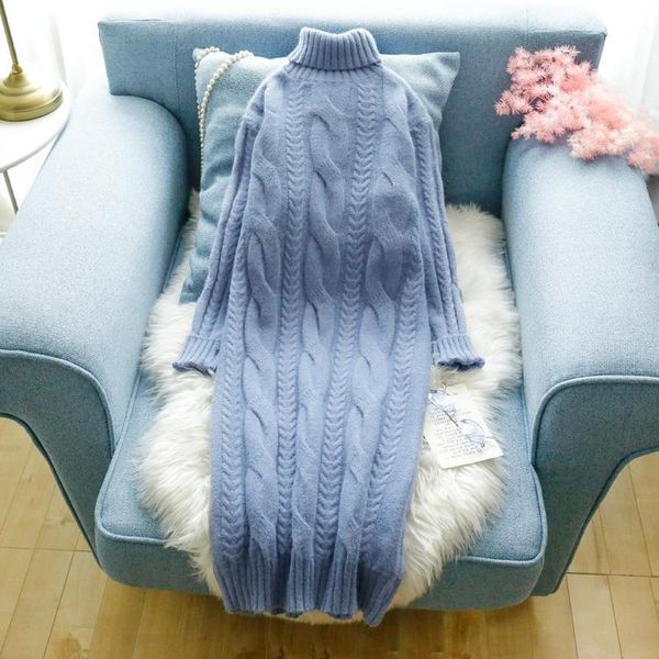 autumn and winter korean twist long wool s women's knee loose pullover high neck medium, Black;gray
autumn and winter korean twist long wool s women's knee loose pullover high neck medium, Black;gray