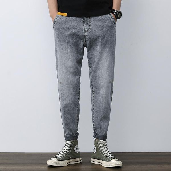 men's jeans 2021 stretch regular fit business casual classic style fashion denim trousers male blue gray pants,3031
men's jeans 2021 stretch regular fit business casual classic style fashion denim trousers male blue gray pants,3031
