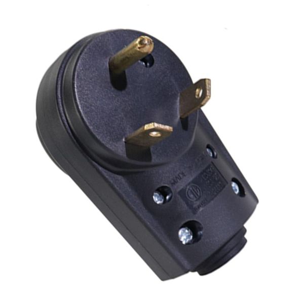 replacement plug male 30a 125v us style rv (black) atv parts 
replacement plug male 30a 125v us style rv (black) atv parts