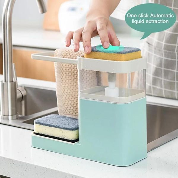 two in one sponge drain soap dispenser with pump wipe arrangement rack dish towel hanger kitchen storage holder liquid
two in one sponge drain soap dispenser with pump wipe arrangement rack dish towel hanger kitchen storage holder liquid