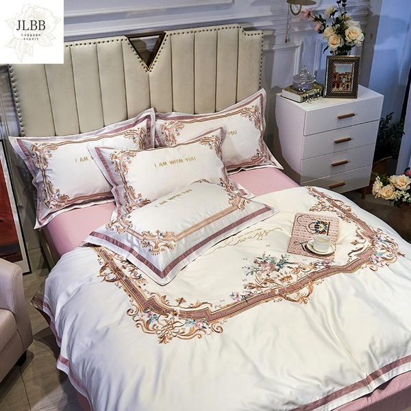 bedding sets luxury 100s egyptian cotton pastoral flowers embroidery set double duvet cover bed linen pillowcases home textile
bedding sets luxury 100s egyptian cotton pastoral flowers embroidery set double duvet cover bed linen pillowcases home textile