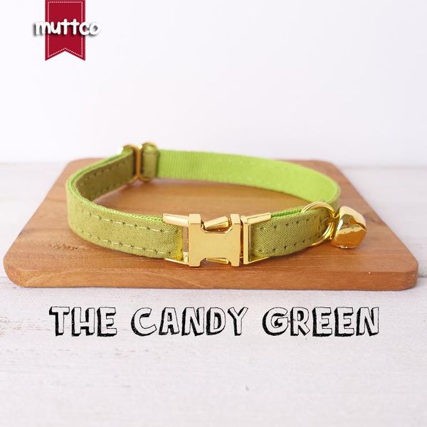 cat collars & leads 10pcs/lot muttco retail with platinum metal buckle collar for the gandy green design 2 sizes ucc030b
cat collars & leads 10pcs/lot muttco retail with platinum metal buckle collar for the gandy green design 2 sizes ucc030b
