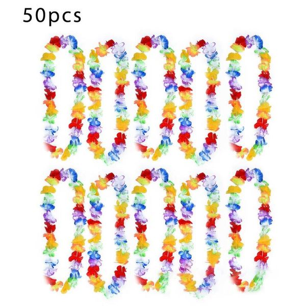 decorative flowers & wreaths 50pcs hawaiian style garland necklace hawaii lei imitation flower headband for theme party beach pool
decorative flowers & wreaths 50pcs hawaiian style garland necklace hawaii lei imitation flower headband for theme party beach pool