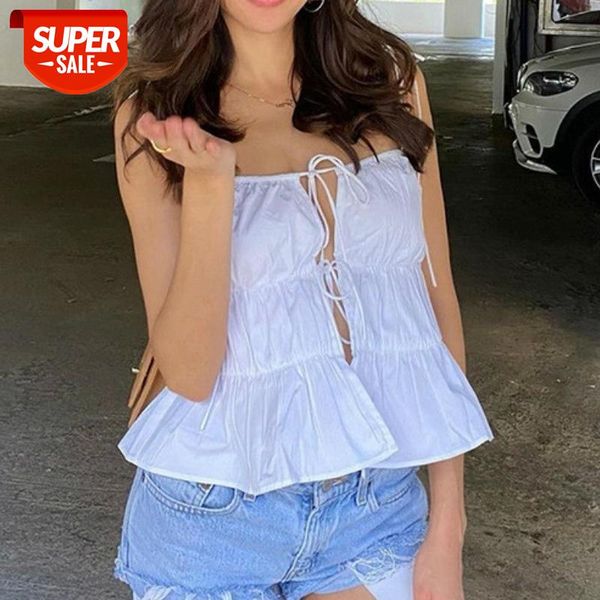 european stylish women camisoles split lace-up solid sling straps vest ruffle backless high street casual camis for female #fu7x, White
european stylish women camisoles split lace-up solid sling straps vest ruffle backless high street casual camis for female #fu7x, White