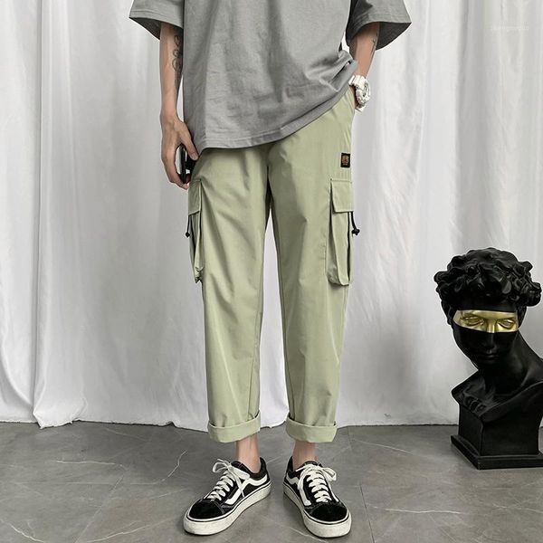 harem pants men elastic waist cargo man fashion streetwear solid joggers hip hop ankle-length men's, Black
harem pants men elastic waist cargo man fashion streetwear solid joggers hip hop ankle-length men's, Black