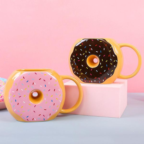 mugs 580ml donut ceramic coffee bread biscuits water cup office art decoration crafts friends gift wine tumbler
mugs 580ml donut ceramic coffee bread biscuits water cup office art decoration crafts friends gift wine tumbler