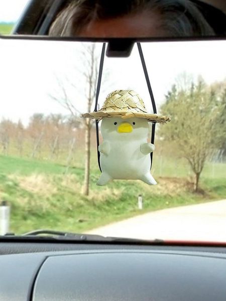 interior decorations swing pig hanging ornament piglet car charm piggy pendant for rear view mirror straw hat
interior decorations swing pig hanging ornament piglet car charm piggy pendant for rear view mirror straw hat