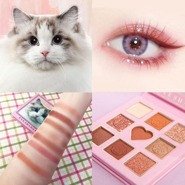 eye shadow 9 color shimmer matte eyeshadow palette glitter metallic cream shine gel pigmented cosmetic makeup diamon h6x8
eye shadow 9 color shimmer matte eyeshadow palette glitter metallic cream shine gel pigmented cosmetic makeup diamon h6x8