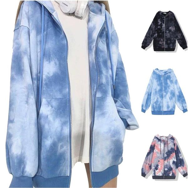 winter tie-dye hoodie ladies sweatshirt harajuku hooded aesthetic zipper up jacket coat streetwear women's hoodies & sweatshirts, Black
winter tie-dye hoodie ladies sweatshirt harajuku hooded aesthetic zipper up jacket coat streetwear women's hoodies & sweatshirts, Black