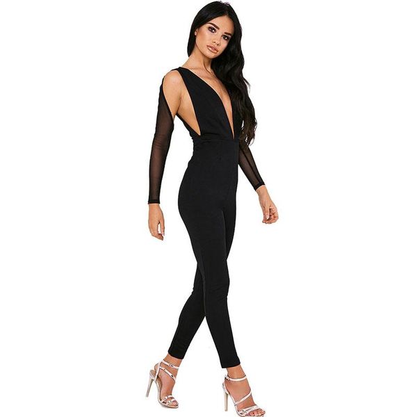 women's jumpsuits & rompers deep v-neck skinny womens autumn winter jumpsuit strapless mesh long sleeve women 2021 fashion casual, Black;white
women's jumpsuits & rompers deep v-neck skinny womens autumn winter jumpsuit strapless mesh long sleeve women 2021 fashion casual, Black;white