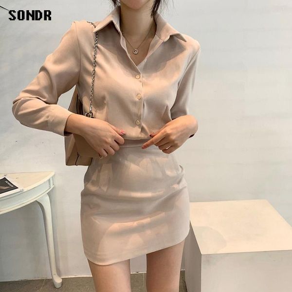 casual dresses one-piece korea cute ladies shirt dress 2021 spring autumn vintage single-breasted female bag hip short mini, Black;gray
casual dresses one-piece korea cute ladies shirt dress 2021 spring autumn vintage single-breasted female bag hip short mini, Black;gray