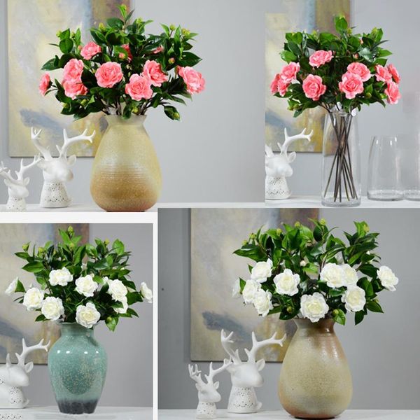 decorative flowers & wreaths artificial flower single camellia silk peony wedding decoration bridal bouquet home living room
decorative flowers & wreaths artificial flower single camellia silk peony wedding decoration bridal bouquet home living room