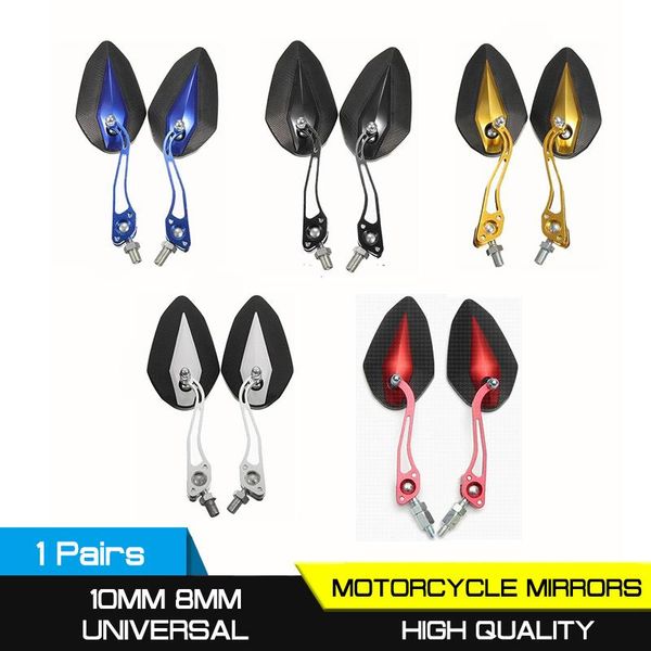 motorcycle mirrors 1pair side back 8/10mm screw universal rotation rearview scooter rear view
motorcycle mirrors 1pair side back 8/10mm screw universal rotation rearview scooter rear view