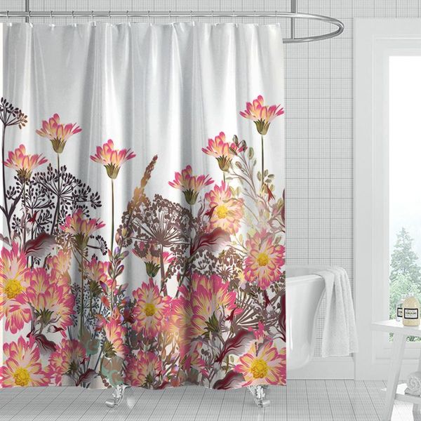 shower curtains pink blooming flower botanical watercolor curtain set with 12 hooks bathroom decoration
shower curtains pink blooming flower botanical watercolor curtain set with 12 hooks bathroom decoration