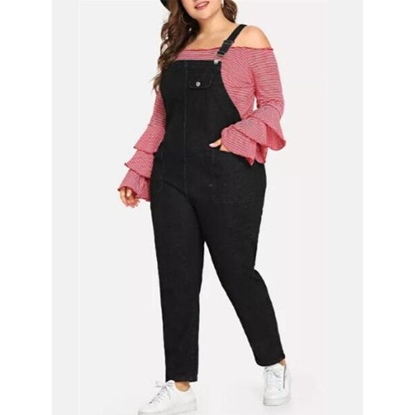 women's jeans withzz arrival plus size strap pants denim jumpsuit women romper female streetwear overalls, Blue
women's jeans withzz arrival plus size strap pants denim jumpsuit women romper female streetwear overalls, Blue
