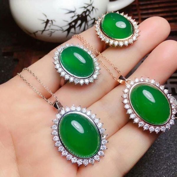 bracelet, earrings & necklace shilovem 925 silver real natural chalcedony pendants rings send classic wholesale fine women gift plant ltz131, Black
bracelet, earrings & necklace shilovem 925 silver real natural chalcedony pendants rings send classic wholesale fine women gift plant ltz131, Black