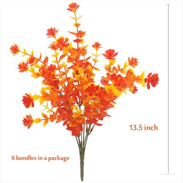 decorative flowers & wreaths 7-forked simulation eucalyptus leaf green spring and autumn color bouquet wedding garden balcony window decorat
decorative flowers & wreaths 7-forked simulation eucalyptus leaf green spring and autumn color bouquet wedding garden balcony window decorat