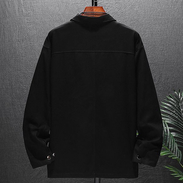 men's jackets japonês estilo solto masculino, casaco japonês da moda casual, corta-vento, de primavera e outono ylqs, Black;brown
men's jackets japonês estilo solto masculino, casaco japonês da moda casual, corta-vento, de primavera e outono ylqs, Black;brown