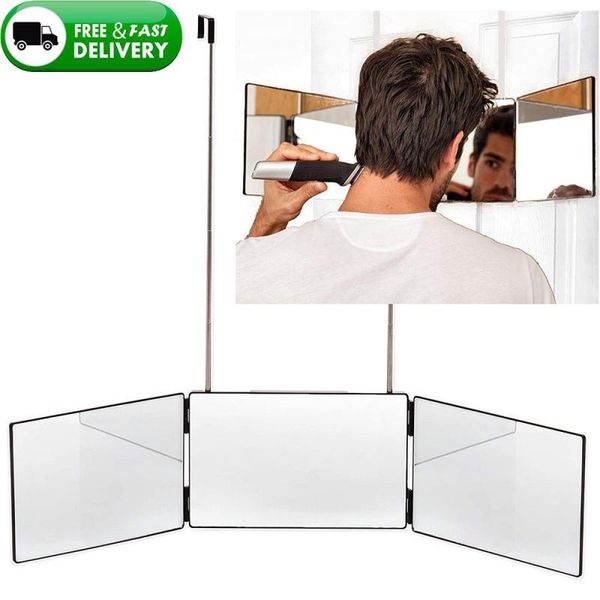 mirrors 1 pc 3-way mirror a 360-degree viewing angle practicing for self hair cutting and styling diy haircut tool wholesale
mirrors 1 pc 3-way mirror a 360-degree viewing angle practicing for self hair cutting and styling diy haircut tool wholesale