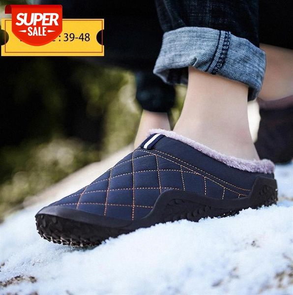 cotton slippers men winter outdoor men shoes waterproof cold-proof casual shoes plush warm man footwear big size 39-48 #ef5k, Black
cotton slippers men winter outdoor men shoes waterproof cold-proof casual shoes plush warm man footwear big size 39-48 #ef5k, Black