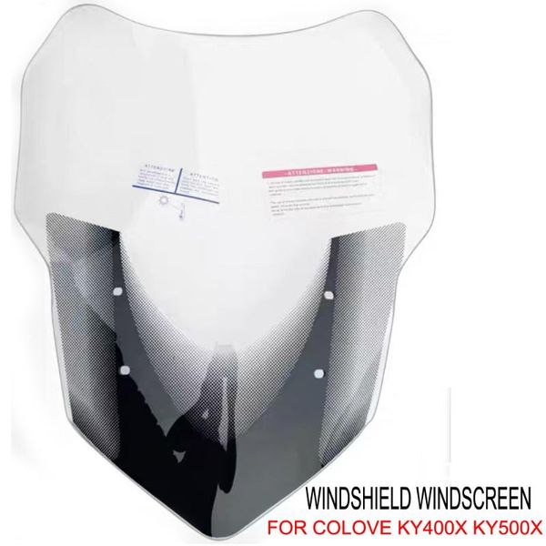 motorcycle windshield windscreen for colove ky400x ky500x ky 500x 400x wind screen deflector
motorcycle windshield windscreen for colove ky400x ky500x ky 500x 400x wind screen deflector