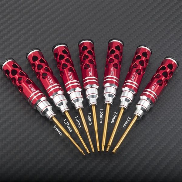 hand tools rjx hss titanium mini 0.9/1.27/1.3/1.5/1.65/2.0/2.5mm hex screwdriver bit repairing tool for rc models car boat airplane
hand tools rjx hss titanium mini 0.9/1.27/1.3/1.5/1.65/2.0/2.5mm hex screwdriver bit repairing tool for rc models car boat airplane