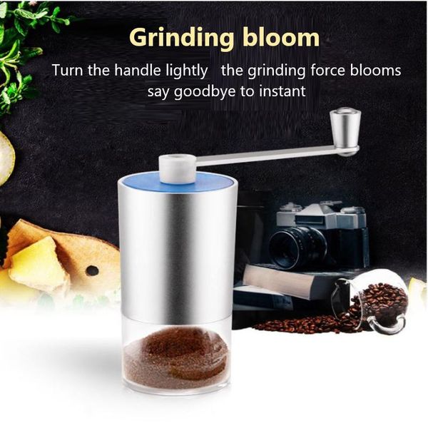 manual coffee grinders silver grinder mini stainless steel hand handmade bean burr mill kitchen tool cookware
manual coffee grinders silver grinder mini stainless steel hand handmade bean burr mill kitchen tool cookware