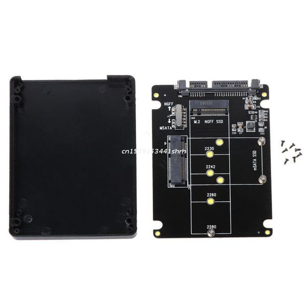 computer cables & connectors 2in1 msata/m.2 to sata3 adapter card enclosure box for 2.5" ssd pc dropship
computer cables & connectors 2in1 msata/m.2 to sata3 adapter card enclosure box for 2.5" ssd pc dropship