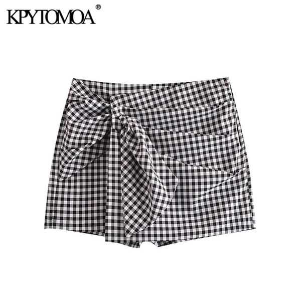 kpytomoa women chic fashion with knot pleated plaid shorts skirts vintage high waist side zipper female skort mujer 210624, White;black
kpytomoa women chic fashion with knot pleated plaid shorts skirts vintage high waist side zipper female skort mujer 210624, White;black